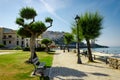 Quay of the small touristic italian village Sperlonga.