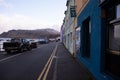 Quay Street in the town of Portree on the Isle of Skye, Scotland