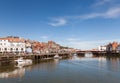 The Quayside of the Seaside Town of Whitby, England