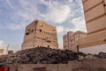 Quba castle in Medina, Saudi Arab Royalty Free Stock Photo