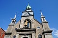 Quebec; Canada- june 25 2018 : chapel Notre Dame de Bon Secours in Montreal