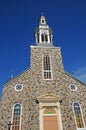 Quebec; Canada- june 25 2018 : historical church of Bonne Aventure