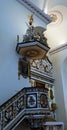 Inside church of Ursuline Monastery of Quebec City