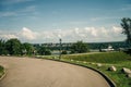 Quebec City, Canada, sep 2022 : park La Citadelle de Quebec in Quebec city Royalty Free Stock Photo