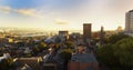 Quebec city in the morning Royalty Free Stock Photo