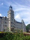 Quebec City parliament buildings and edible gardens, Canada