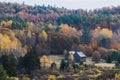 Quebec Countryside in Fall Royalty Free Stock Photo