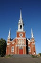 Quebec, the historical church of Saint Fabien