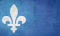 Quebec Province Fleur de Lys emblem abstract background Royalty Free Stock Photo