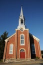 Quebec, a small chapel in Rimouski Royalty Free Stock Photo