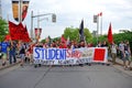 Quebec student protest rally