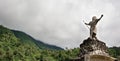 QUEBRADA DE LOS SOSA, TUCUMAN, ARGENTINA - MARCH 19: Monumento al Chasqui, best known as