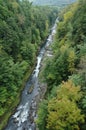 Quechee Canyon in Vermont Royalty Free Stock Photo