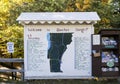 Quechee Gorge bulletin board