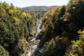 Quechee Gorge in Vermont Autumn