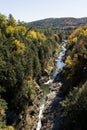 Quechee Gorge in Vermont Autumn