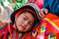 Quechua boy in a village in the Andes, Ollantaytambo, Peru