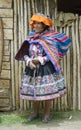 Quechua Indian woman from the Paru Paru Community