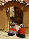 Native quechua women Royalty Free Stock Photo