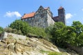 Quedlinburg castle, Harz, Germany Royalty Free Stock Photo