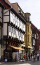 Quedlinburg, Germany, July 2022 : Souvenirs shop at the town centre