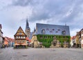 Quedlinburg townhall Royalty Free Stock Photo