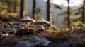 Volumetric Lighting: Photo-realistic Techniques For Capturing Whistlerian Mushrooms In Golden Light