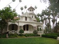 Queen Anne Cottage, Los Angeles Botanical Gardens Royalty Free Stock Photo