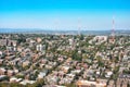 Queen Anne Hill neighborhood in Seattle, WA Royalty Free Stock Photo