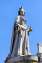 Queen Anne statue Royalty Free Stock Photo