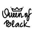 Queen of black quote Black Girls Vector File