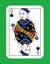 Queen of cards Royalty Free Stock Photo