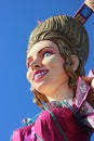 The Queen Carnival of Nice Close-up