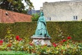 Queen Caroline Amalie Statue in Rosenborg