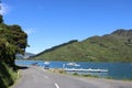 Queen Charlotte Drive, scenic road South Island NZ Royalty Free Stock Photo
