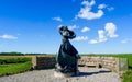 Queen Dagmar Statue. Ribe, Jutland / Denamrk