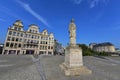 Queen Elisabeth of Belgium statue made by Rene Cliquet