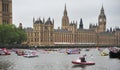 Queen Elizabeth Diamond Jubilee pageant Royalty Free Stock Photo