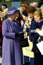 Queen elizabeth II Royalty Free Stock Photo