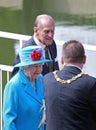 Queen Elizabeth II Royalty Free Stock Photo