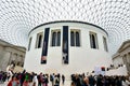 Queen Elizabeth II Great Court of the of the British Museum London Royalty Free Stock Photo