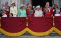 Queen Elizabeth, London uk, 8 June 2019- Queen Elizabeth Trooping the colour Royal Family Buckingham Palace stock Press photo