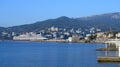 Queen Elizabeth ocean liner in Yalta, Ukraine