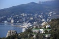 Queen Elizabeth ocean liner in Yalta, Ukraine Royalty Free Stock Photo