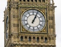 Queen Elizabeth Tower Big Ben London at Houses of Parliament Royalty Free Stock Photo