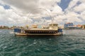 Queen Emma Bridge in Willemstad Curacao Royalty Free Stock Photo