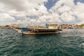 Queen Emma Bridge in Willemstad Curacao Royalty Free Stock Photo