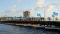 Queen Emma Pontoon Bridge in Willemstad, Curacao