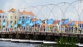 Queen Emma Pontoon Bridge in Willemstad, Curacao