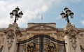 Buckingham palace home of Queen of England London Royalty Free Stock Photo